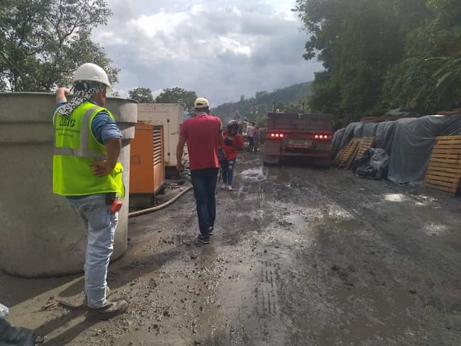 Mauricio Barón espera que los trabajos en la Transversal del Cusiana se aceleren y el invías cumpla con lo pactado para la habilitación de la vía en diciembre / Foto. Suministrada.
