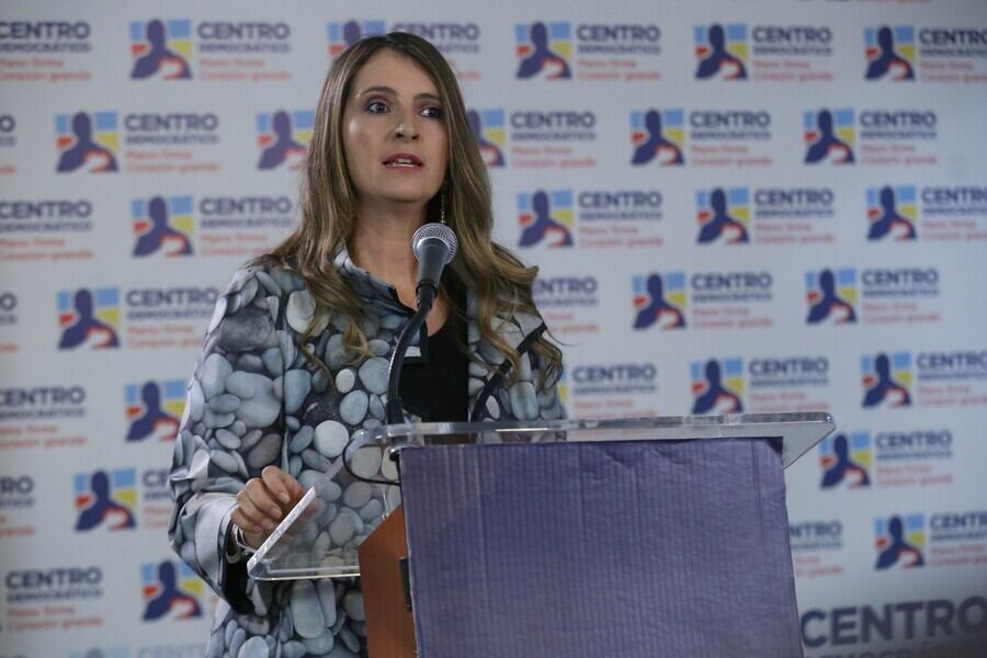 Paloma Valencia, senadora del Centro Democrático. (Colprensa - Camila Díaz)
