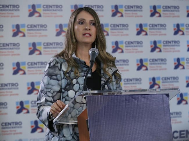 Paloma Valencia, senadora del Centro Democrático. (Colprensa - Camila Díaz)