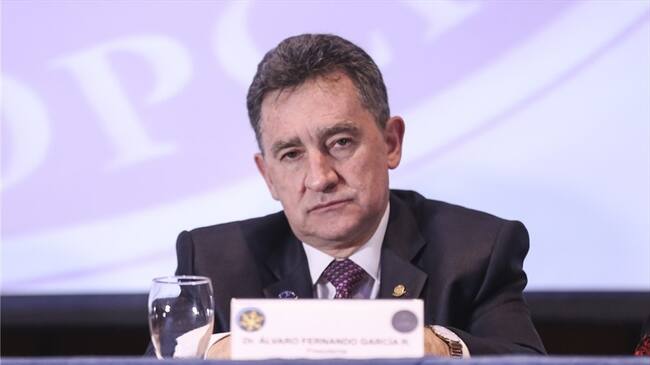 Álvaro García, presidente de la Corte Suprema de Justicia. Foto: Colprensa