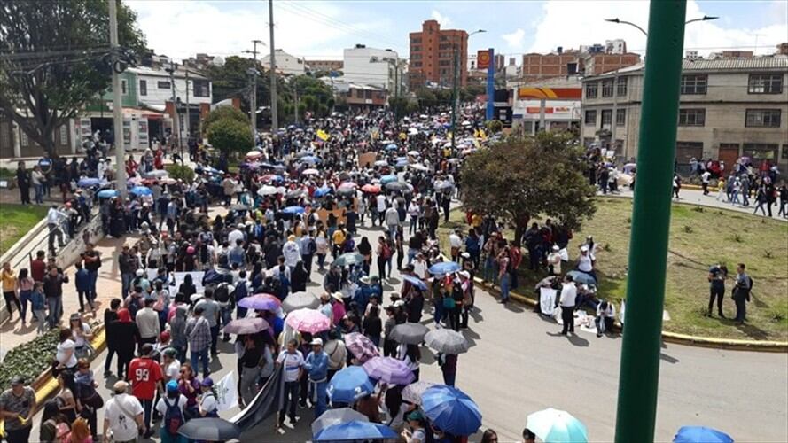 Habrá una jornada de antorchas al final del día.  . Foto: La W