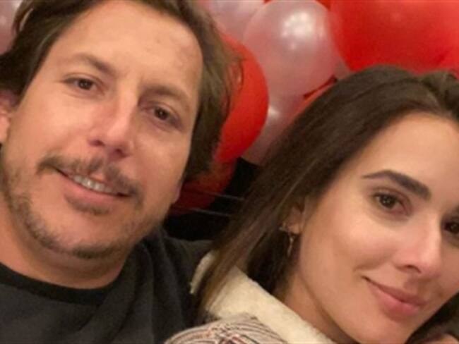 Alejandro Riaño y su esposa María Manotas. Foto: Instagram