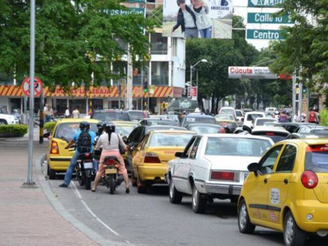 Movilidad centro Cúcuta. / Foto: Archivo.