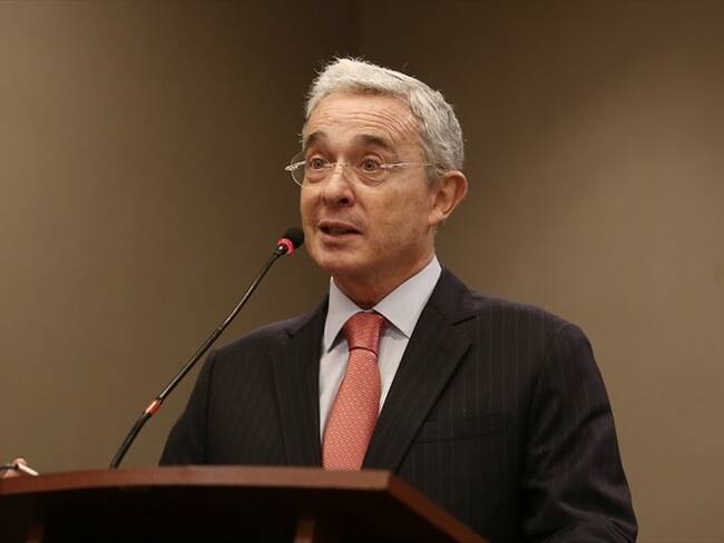 Álvaro Uribe. Foto: Colprensa - Sofía Toscano