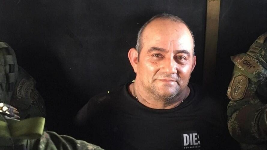 Captura de alias 'Otoniel', líder del Clan del Golfo. Foto: Colprensa