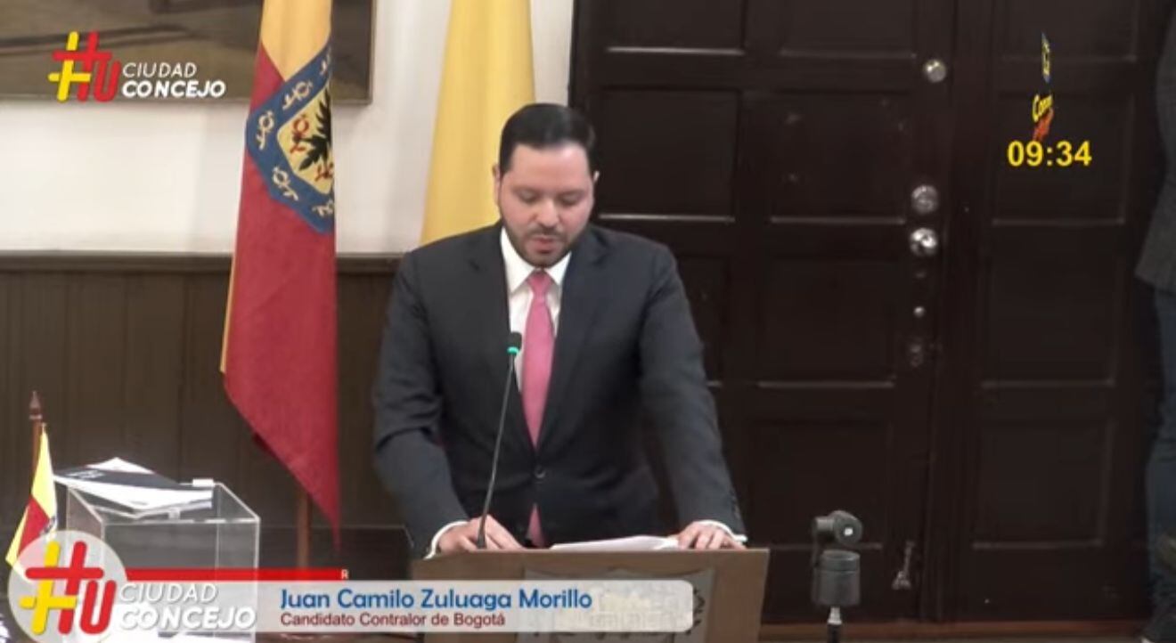 Juan Camilo Zuluaga. Foto: Captura de pantalla
