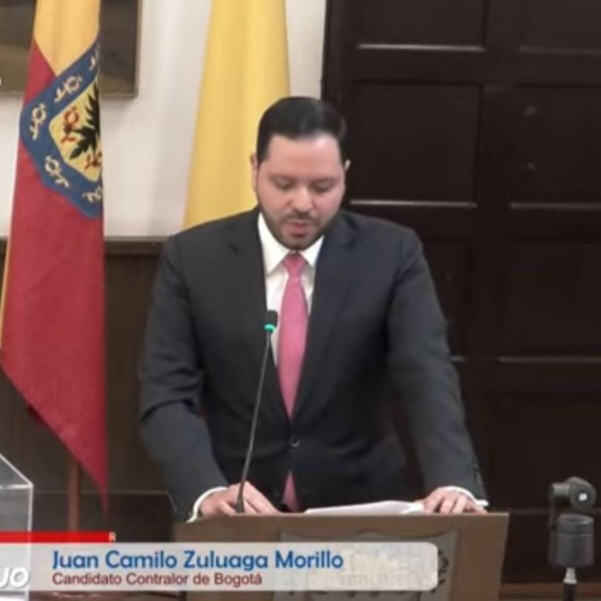 Juan Camilo Zuluaga es el nuevo contralor de Bogotá