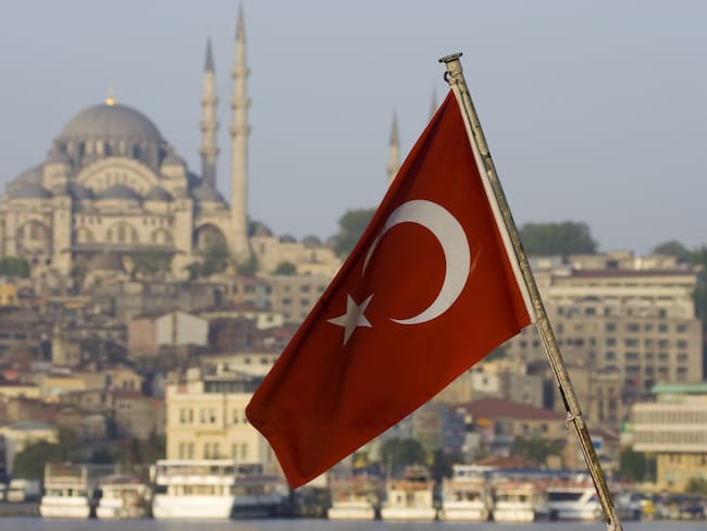 Bandera de Turquía. Foto: Getty Images.