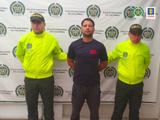 Capturan a presunto sicario del ELN responsable de varios homicidios en Nariño. Foto: Fiscalía.