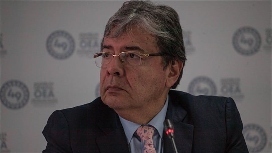 Ministro de defensa, Carlos Holmes Trujillo.. Foto: Colprensa