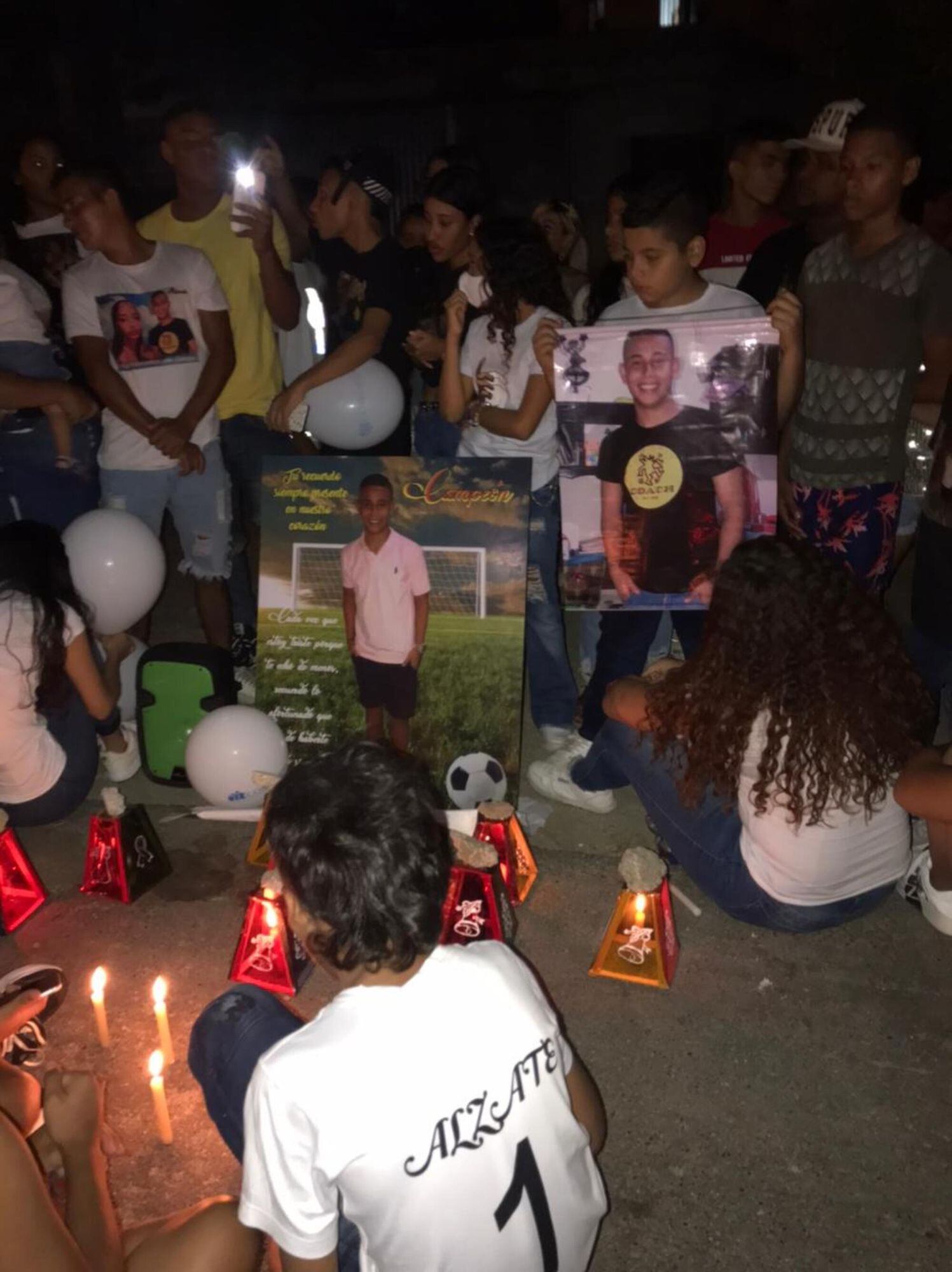 Homenaje a las víctimas/ Juan Tapia