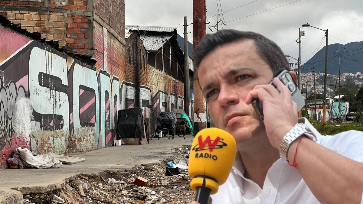 Crisis de basuras en Bogotá: Juan Diego Alvira recorre las calles de la ciudad