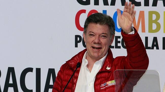 Juan Manuel Santos. Foto: Colprensa