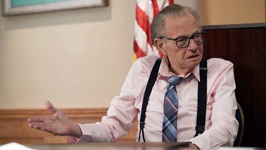 Larry King alcanzó el reconocimiento internacional gracias a su programa de entrevistas ‘The Larry King Show’. Foto: Getty Images