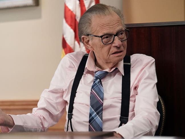 Larry King alcanzó el reconocimiento internacional gracias a su programa de entrevistas ‘The Larry King Show’. Foto: Getty Images