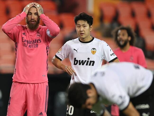 El Valencia goleó 4-1 al Real Madrid . Foto: Getty