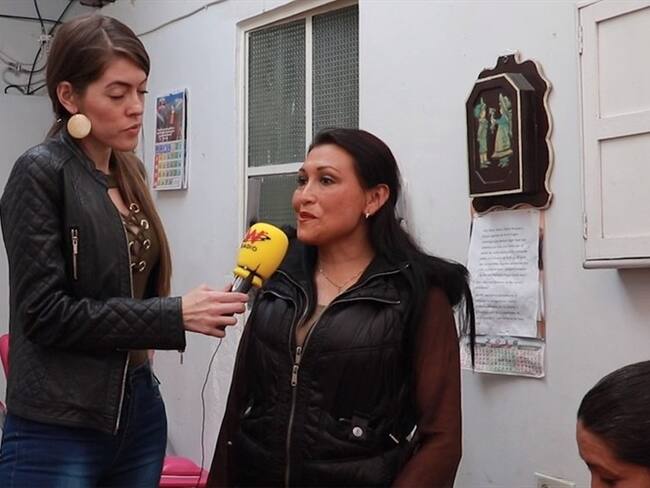 La humilde colombiana que adoptó a 20 migrantes venezolanos. Foto: W Radio
