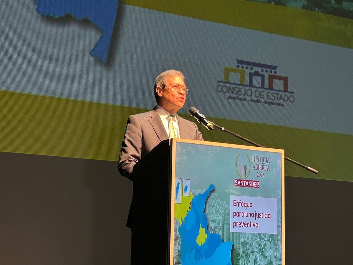 “La justicia solo se ejerce cuando es libre de presiones”: presidente del Consejo de Estado