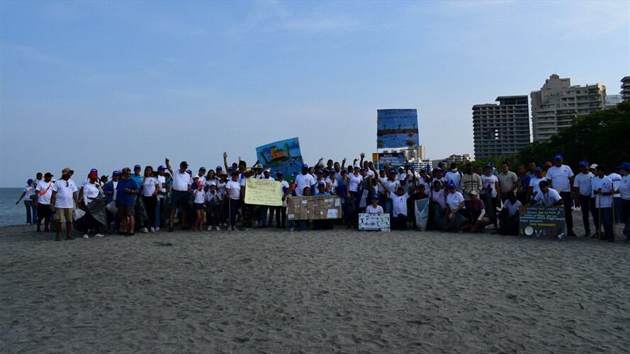 Playa de Santa Marta obtiene el reconocimiento ‘Bandera Azul’. Foto: Cortesía Hotel Zuana