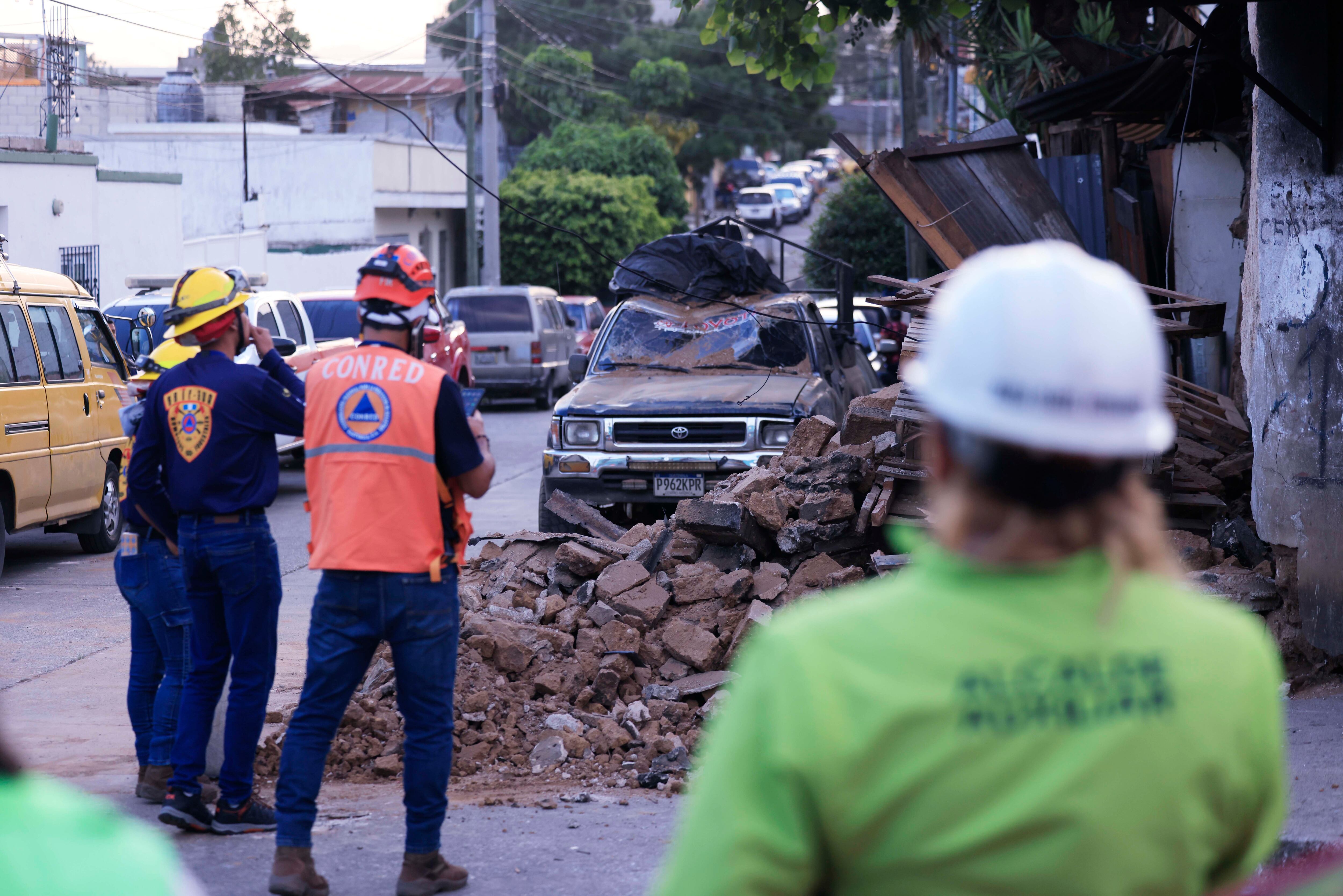 Sismos en Guatemala. Foto: EFE/ STR