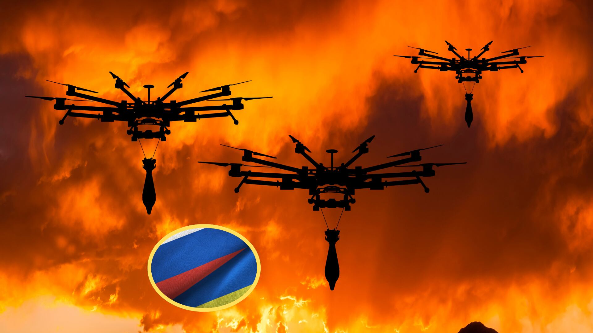 Drones de guerra.Ucrania Rusia. Fotos: Getty Images.