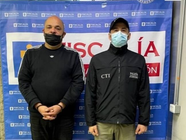 Captura Albert Pinchassow Rodríguez por el CTI de la Fiscalía