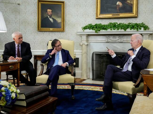 “Petro está aquí abogando y cabildeando a favor del régimen de Maduro”: Marco Rubio