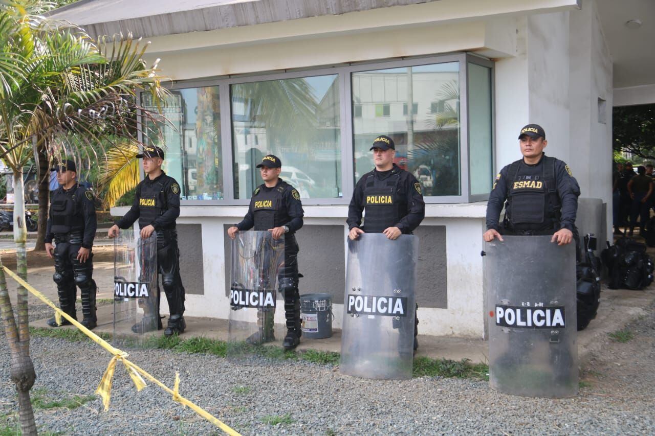 Las autoridades han desmentido los mensajes que circulan en redes sociales alertando de supuestos bloqueos y movilizaciones en Cali. Foto: Policía de Cali.
