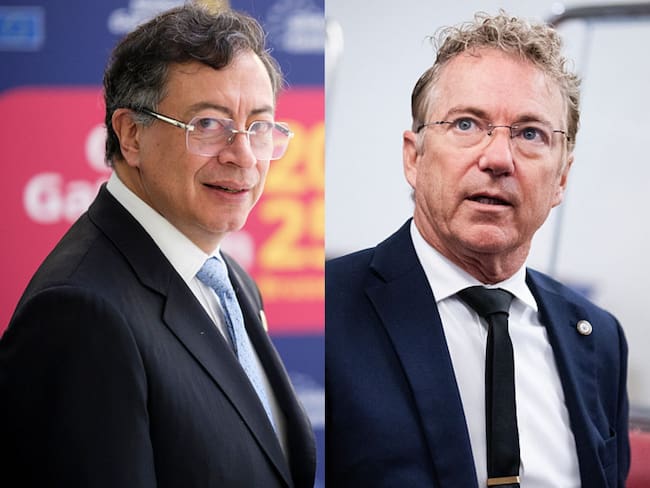 Gustavo Petro y Rand Paul. Fotos: Getty Images.