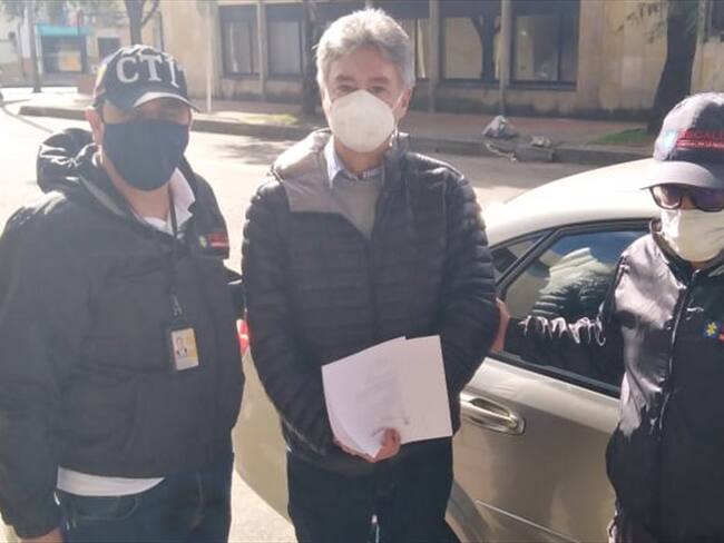 Hoy la Fiscalía hizo efectiva esa captura para que Albornoz pague su condena en la Picota. . Foto: Cortesía