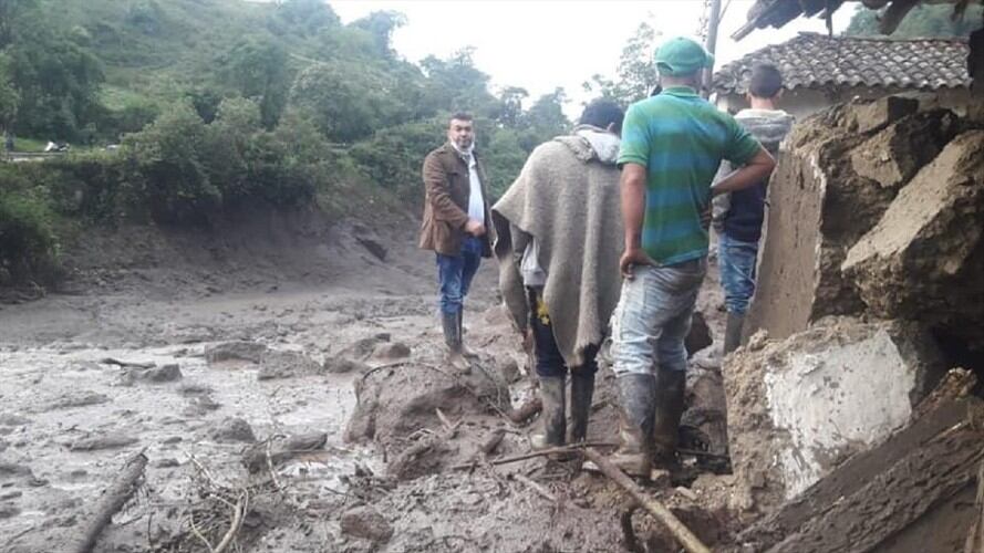 Alerta lluvias . Foto: Gestión de riesgo.