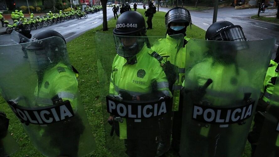 Judicializarán a policías por tres homicidios durante el paro. Foto: Colprensa