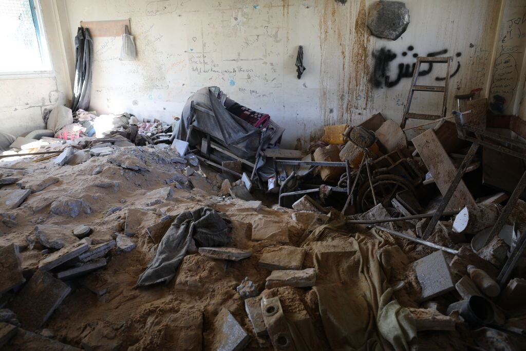 Bombardeo en Gaza. Foto: Dawoud Abo Alkas/Anadolu via Getty Images.