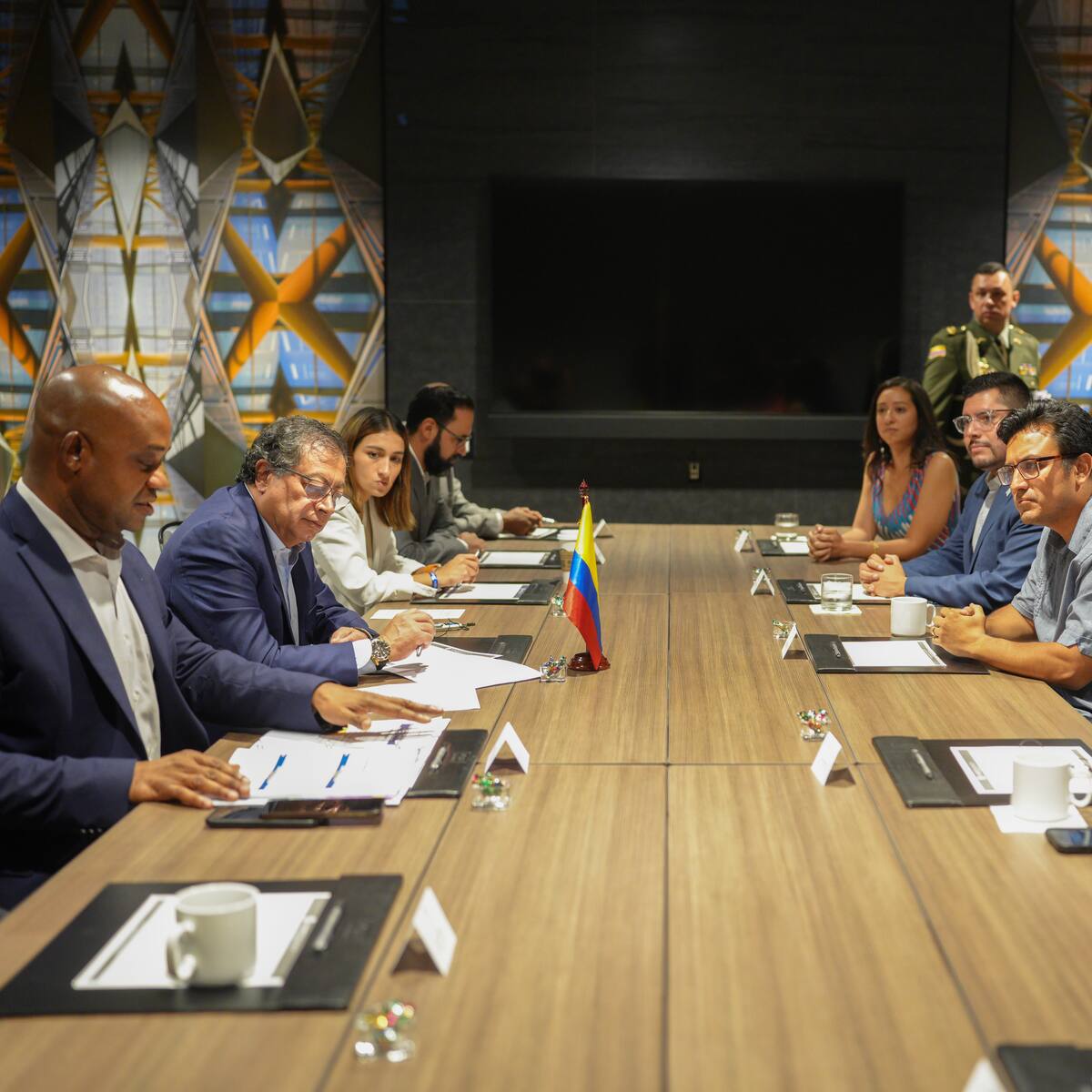 Gustavo Petro se reunió en Chicago con concejales de la ciudad: estos fueron los temas