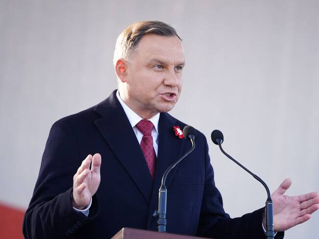 Presidente de Polonia, Andrzej Duda (Photo by Mateusz Wlodarczyk/NurPhoto via Getty Images)