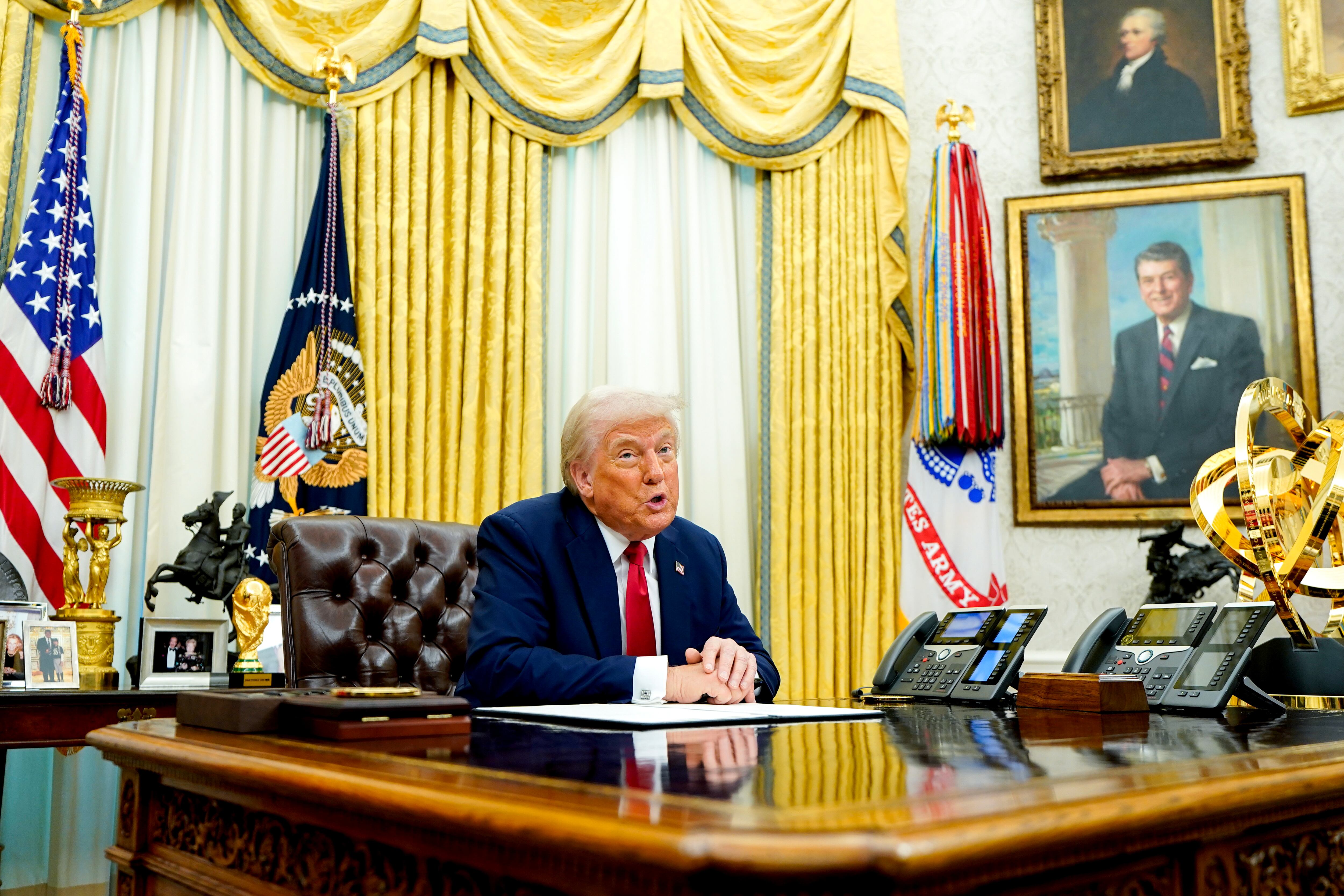 Donald Trump. FOTO: EFE/EPA/ALEXANDER DRAGO / POOL