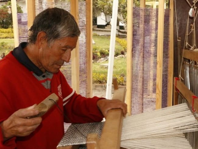 En Cucunubá tejen tradición y herencia familiar. Foto: Publirreportaje