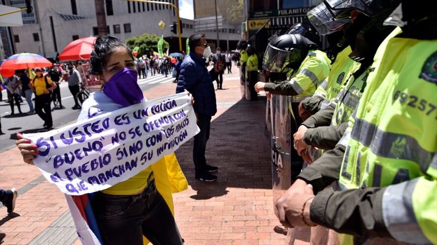Su petición fue acompañada por 54.000 firmas de apoyo de personas y organizaciones recaudadas en una plataforma de internet. Foto: Getty Images / GUILLERMO LEGARIA