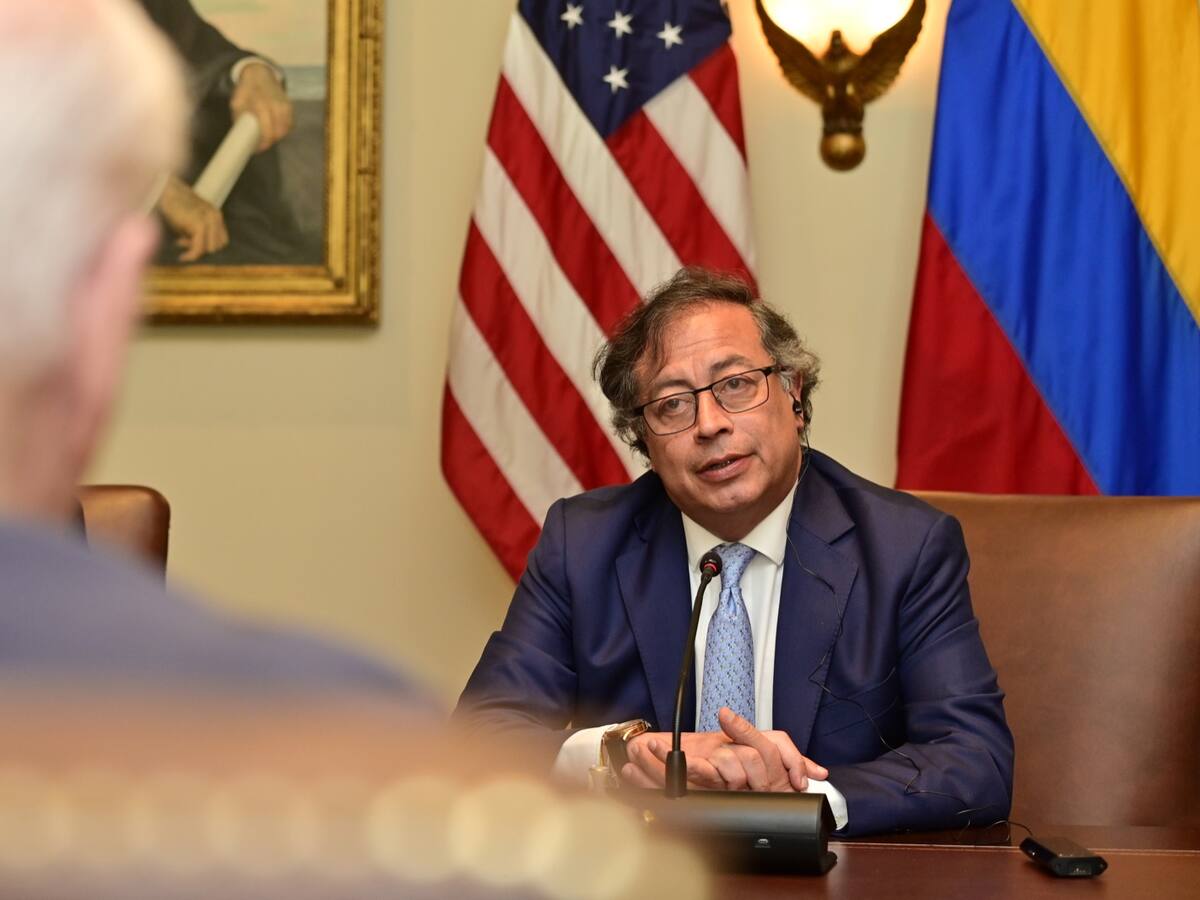 El “detrás de cámaras” de las reuniones del presidente Gustavo Petro en Washington