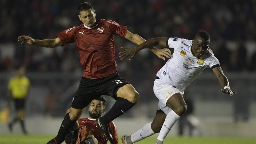 Independiente vence 2-0 a Rionegro Águilas y clasifica a octavos de la Sudamericana. Foto: Agencia AFP