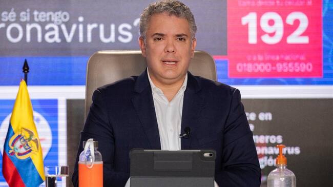 No hay fecha definida para abrir los vuelos nacionales, según Duque . Foto: presidencia