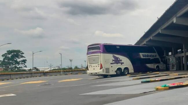 En Sigue La W estuvimos en el terminal de transporte de Cali, la cual está en un 90 % sin funcionamiento.. Foto: Cortesía: Terminal de Transporte de Cali