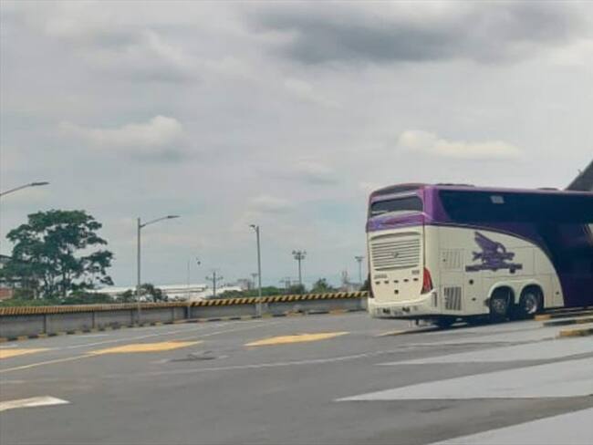En Sigue La W estuvimos en el terminal de transporte de Cali, la cual está en un 90 % sin funcionamiento.. Foto: Cortesía: Terminal de Transporte de Cali