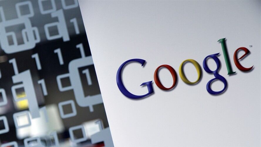 El logotipo de Google puede apreciarse en la sede de Google en Bruselas. Foto: Associated Press - AP - Virginia Mayo
