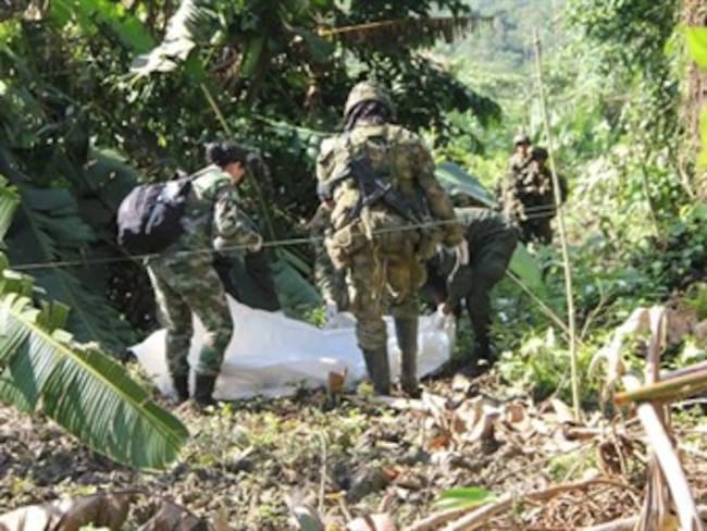 Abatidos dos presuntos cabecillas de la guerrilla en Chocó y Cauca