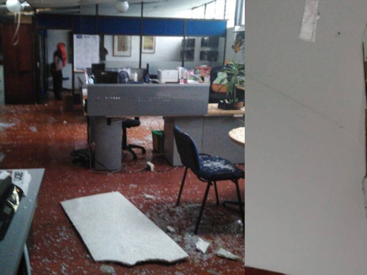 Edificios de la Universidad Nacional están en riesgo de colapso tras fuertes lluvias