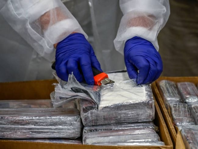 Intervenidas ocho toneladas de cocaína en un contenedor en el puerto español de Algeciras. Imagen de referencia | Foto: GettyImages
