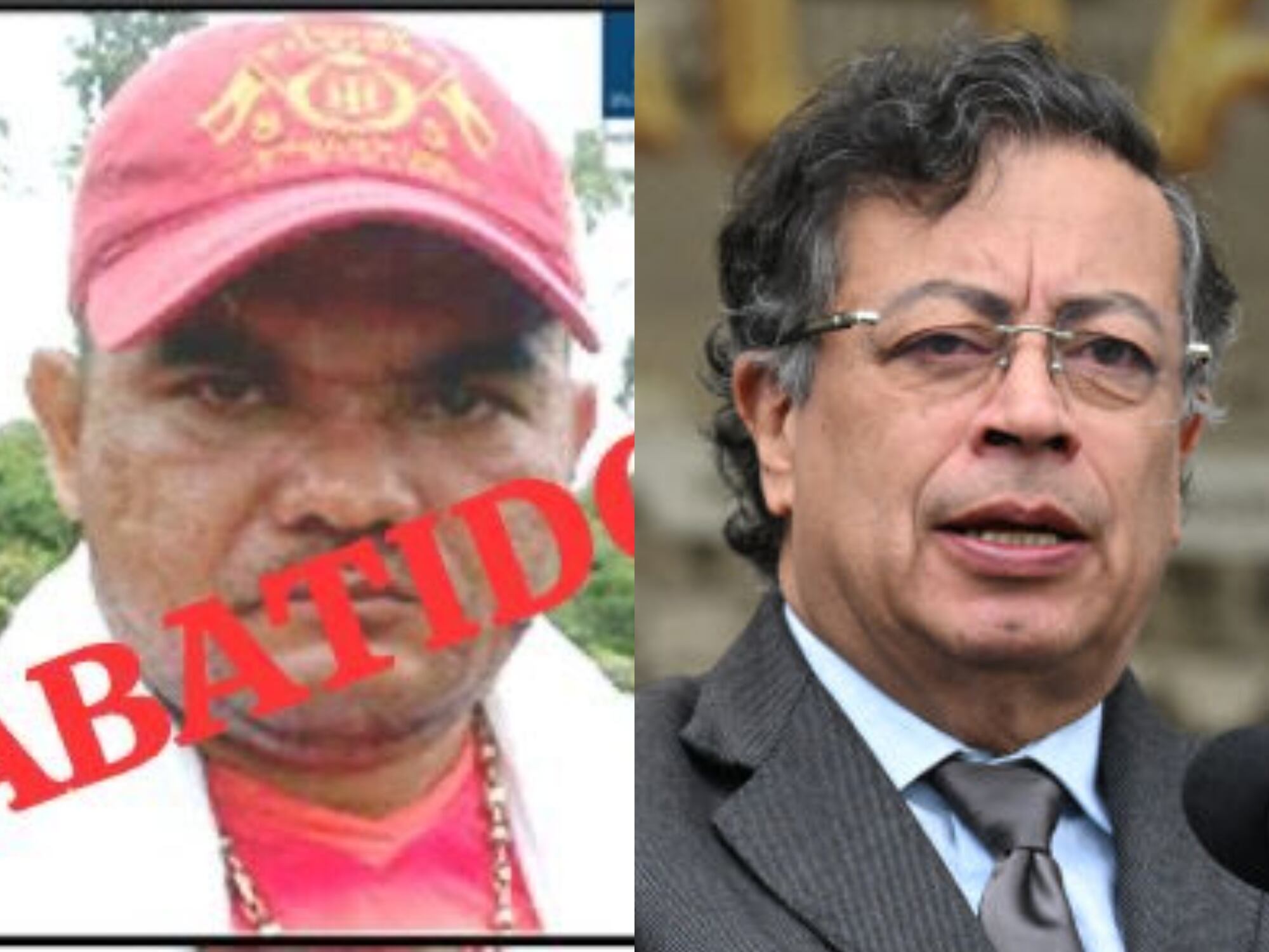 Murió en combates alias ‘Omar’, cabecilla del Clan del Golfo que planeaba atentar contra Petro. Fotos: MinDefensa y Getty Images.