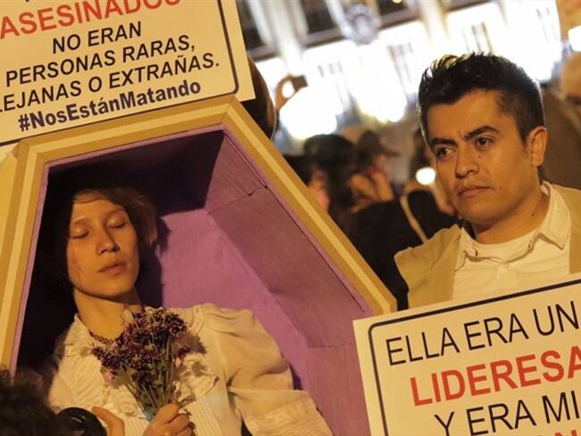 Líderes sociales denuncian falta de recursos para aplicar medidas de seguridad del Gobierno. Foto: La Wcon Julio Sánchez Cristo