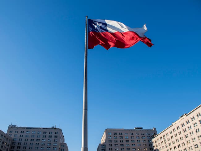 Bandera Chile. Foto: Getty Images